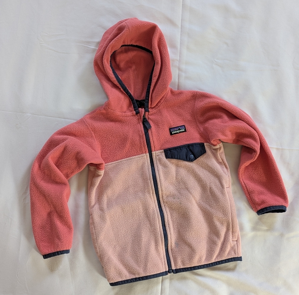Patagonia Micro D Snap-T Jacket Pink 4T
